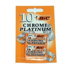 Bic Chrome Platinum 10 Unidades - Bic Chrome Platinum 10 Unidades